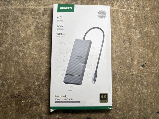 UGREEN Pro 10 Revodok  10-in-1 USB C Dual HDMI 4K SD Ethernet Hub Dock