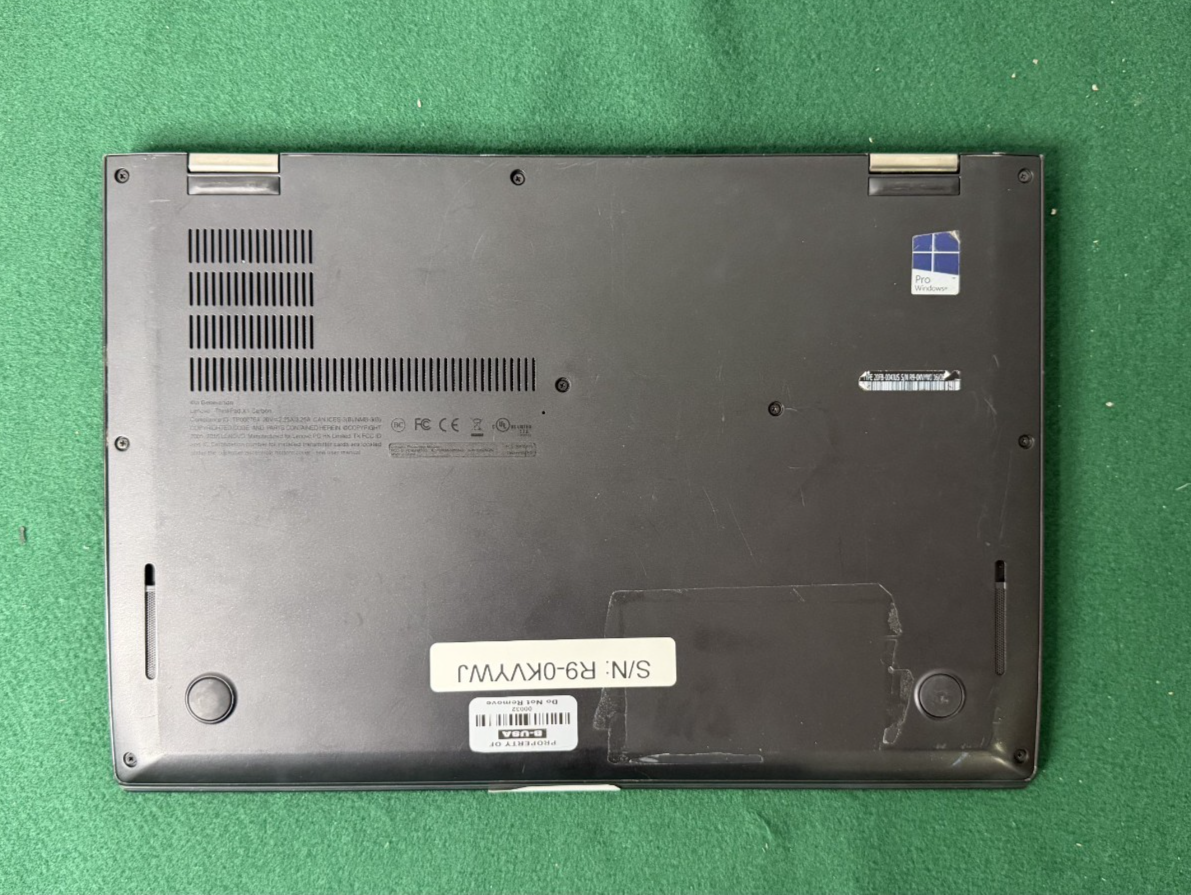Lenovo ThinkPad X1 Carbon 4th Gen 14" FHD i5 6300U 8GB 512GB SSD.