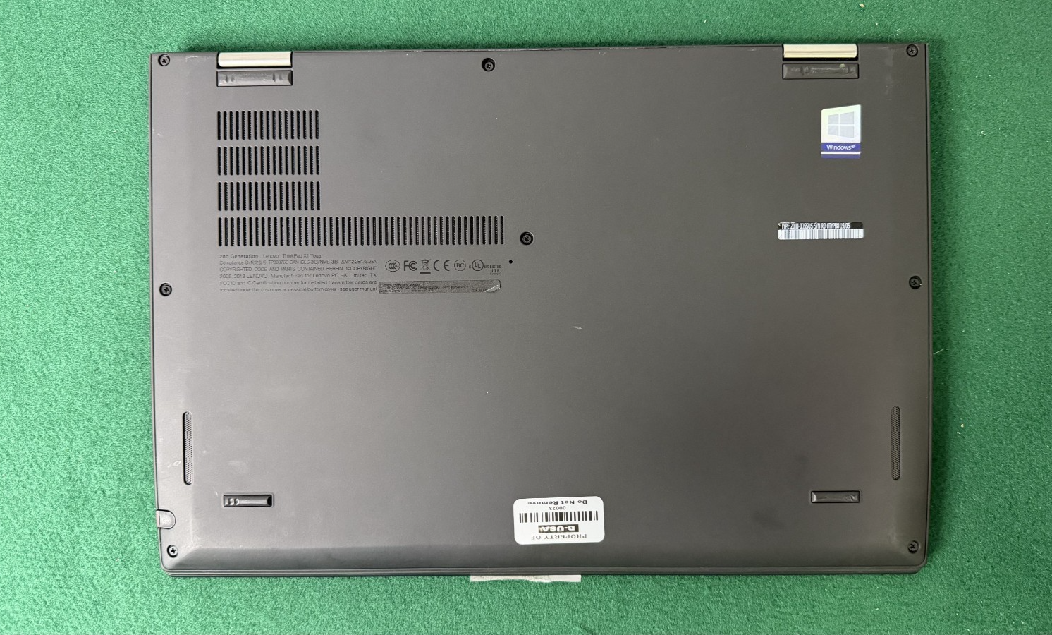 Lenovo ThinkPad X1 YOGA Gen 2 14'' Touch i7-7600U 8GB RAM 256GB SSD