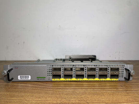 Cisco N9K-M12PQ 12-Port 40GB QSFP Expansion Module for Nexus 9300