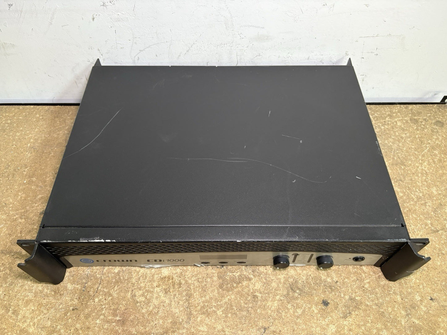 Crown CDi 1000 500W 2-Channel 70V Power Amplifier - Black