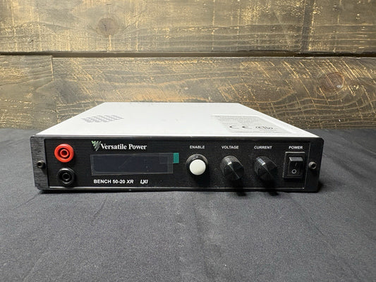 Versatile Power Bench XR 50-20 LXI 600 Watt Extended Range Single Output DC