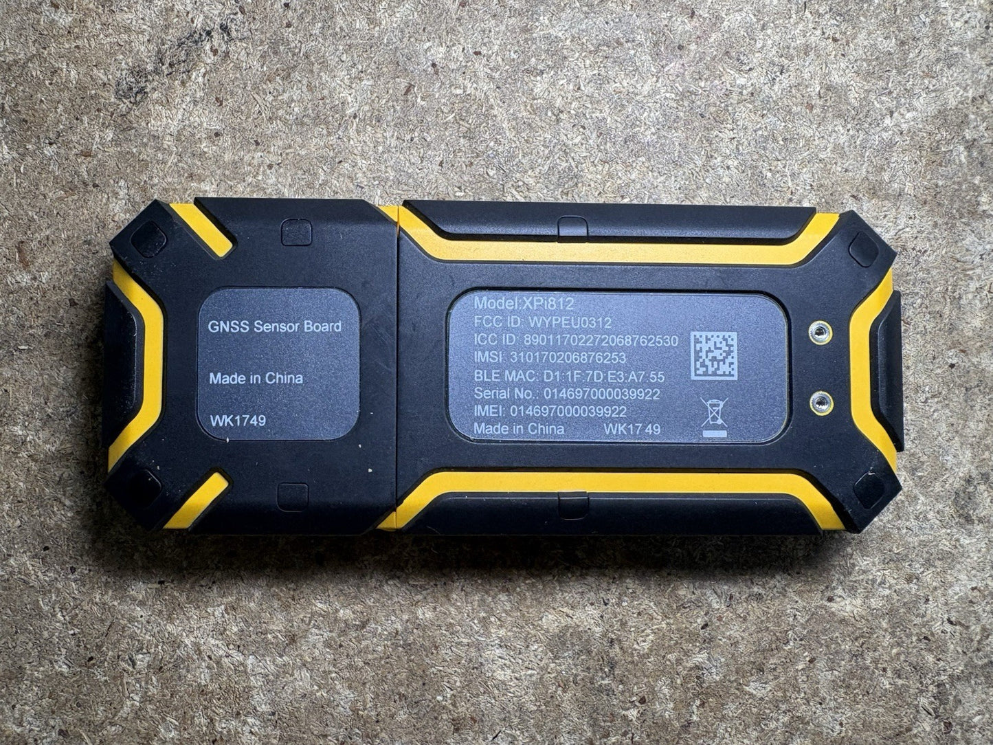 Sonim XPi 812 With GNSS SENSOR BOARD WK1749