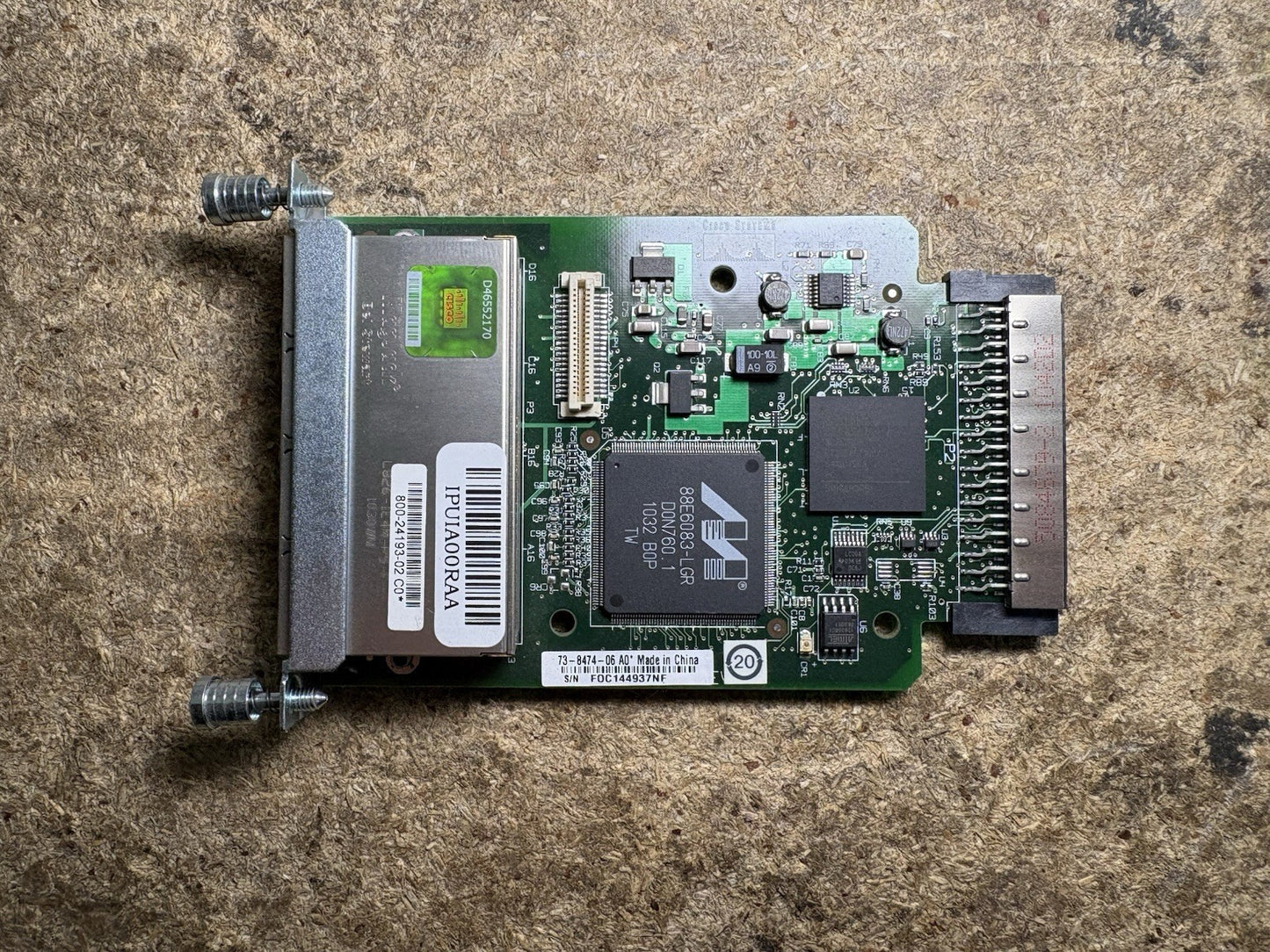 Cisco HWIC-4ESW 4-Port High-Speed WAN Interface Card 10/100 73-8474-06