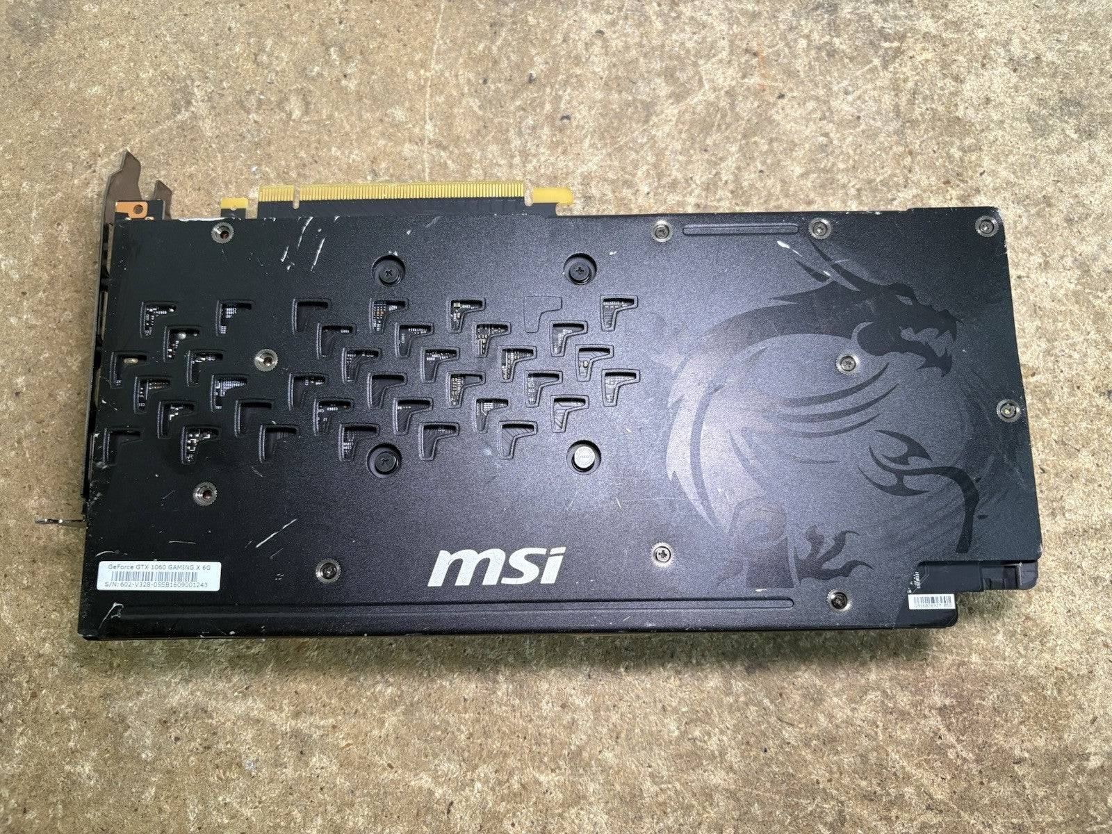 MSI NVIDIA GeForce GTX 1060 6GB GDDR5 Graphics Card - GTX1060GAMINGX6G
