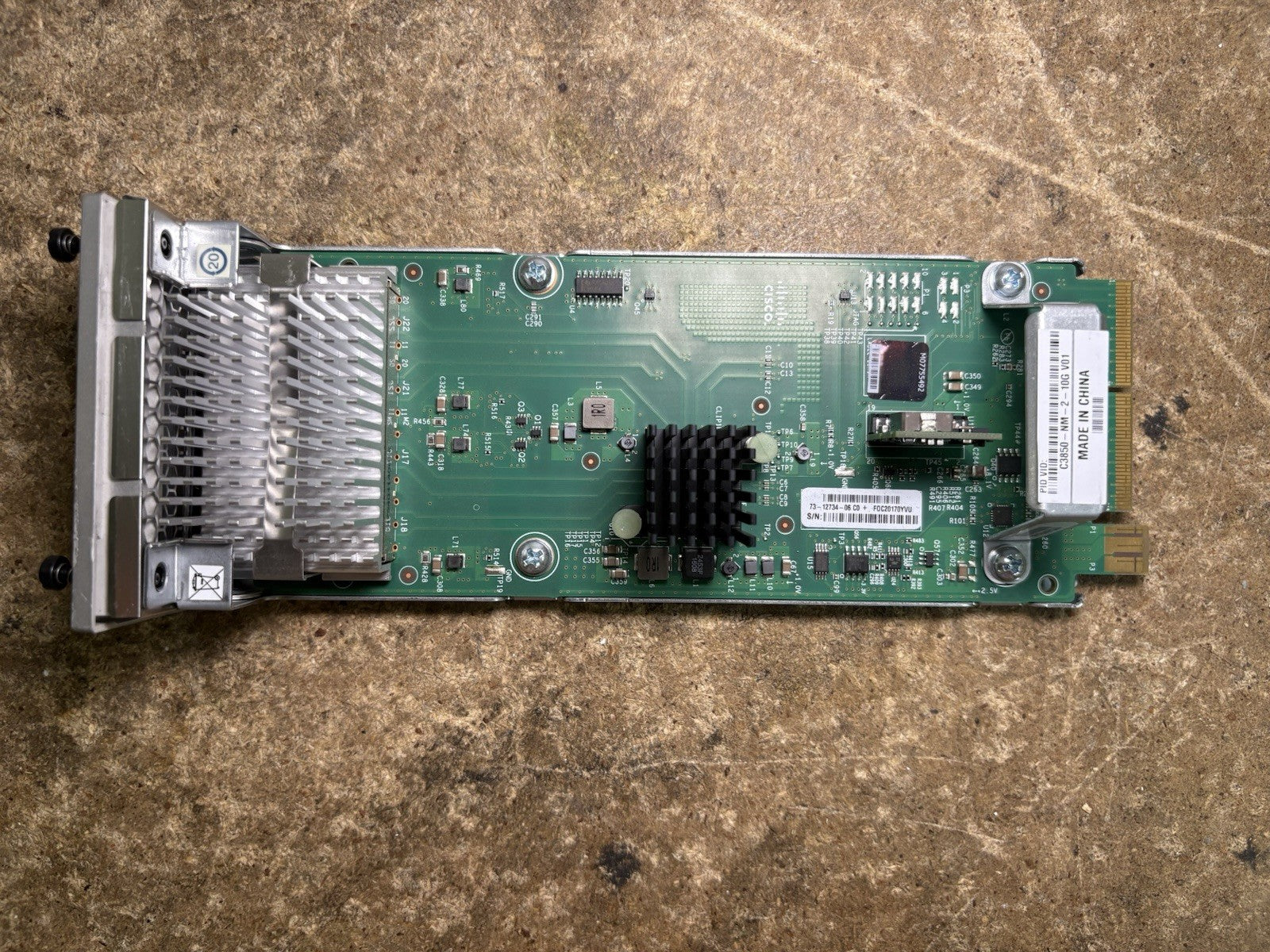 Cisco C3850-NM-2-10G 2 Port Network Exp Module for 3850