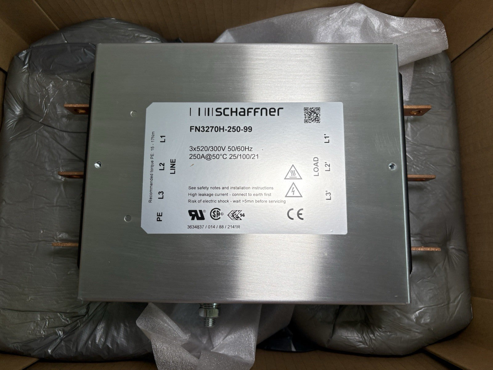 FN3270H-250-99 SCHAFFNER Power line Filter