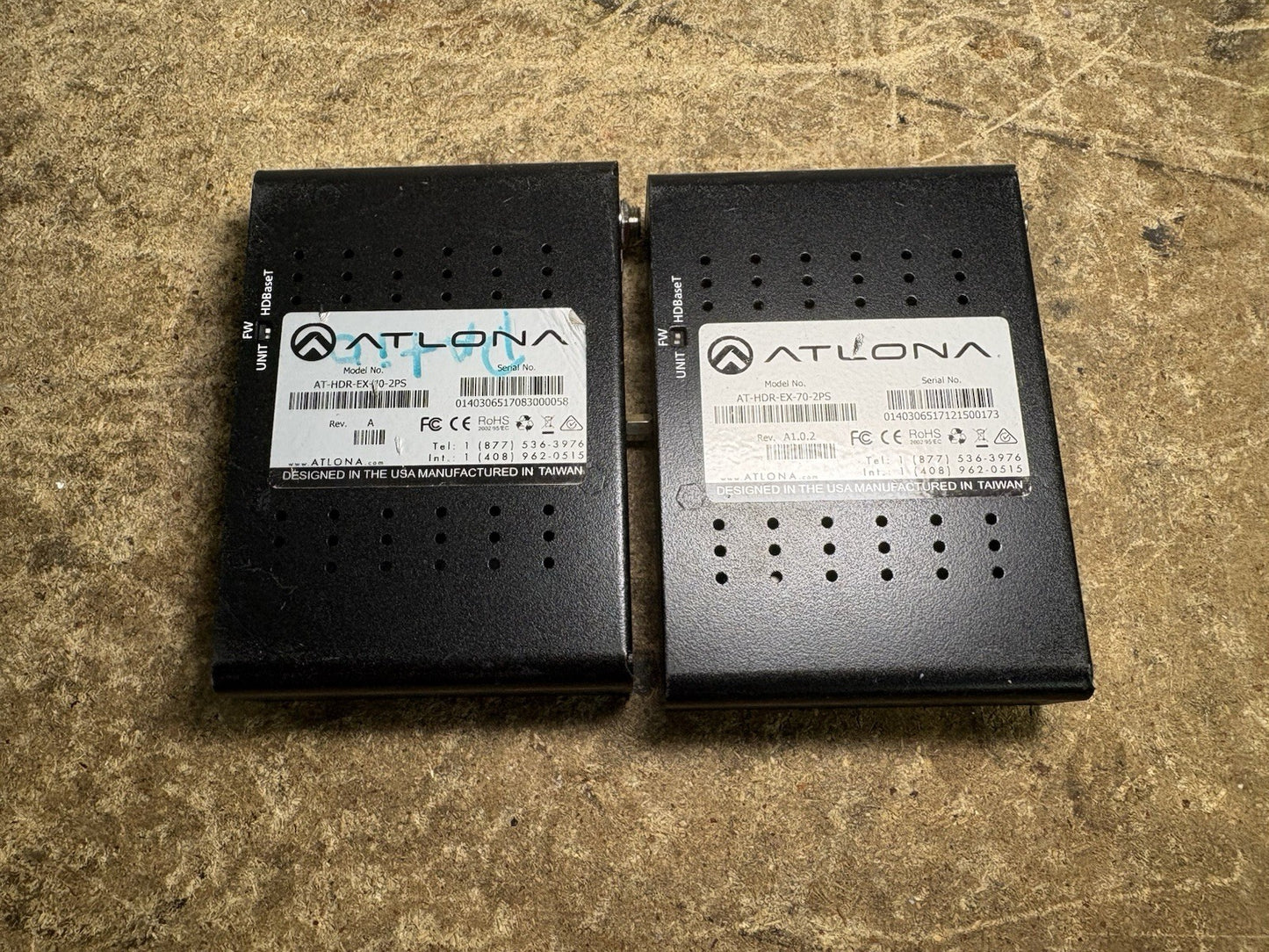 Atlona AT-HDR-EX-70-2PS RX/TX 4K HDR HDMI Over HDBaseT Transmitter Receiver