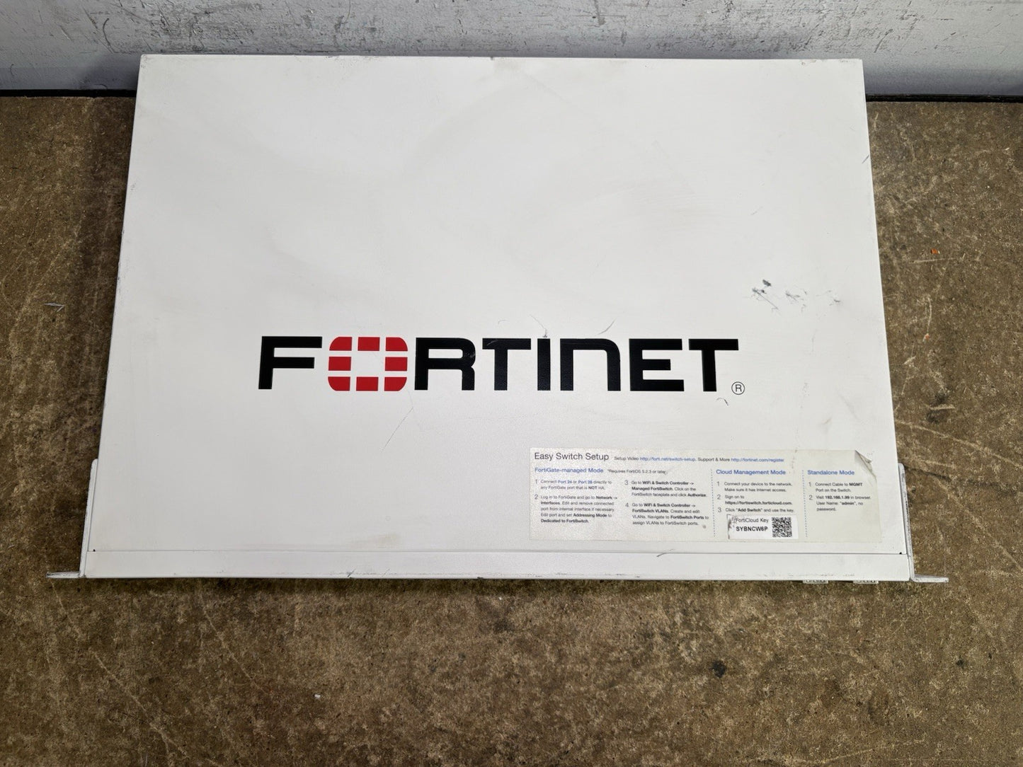 Fortinet PoE Switch 224D-FPOE Layer 2 PoE+ Switch(FS-224D-FPOE) claimed