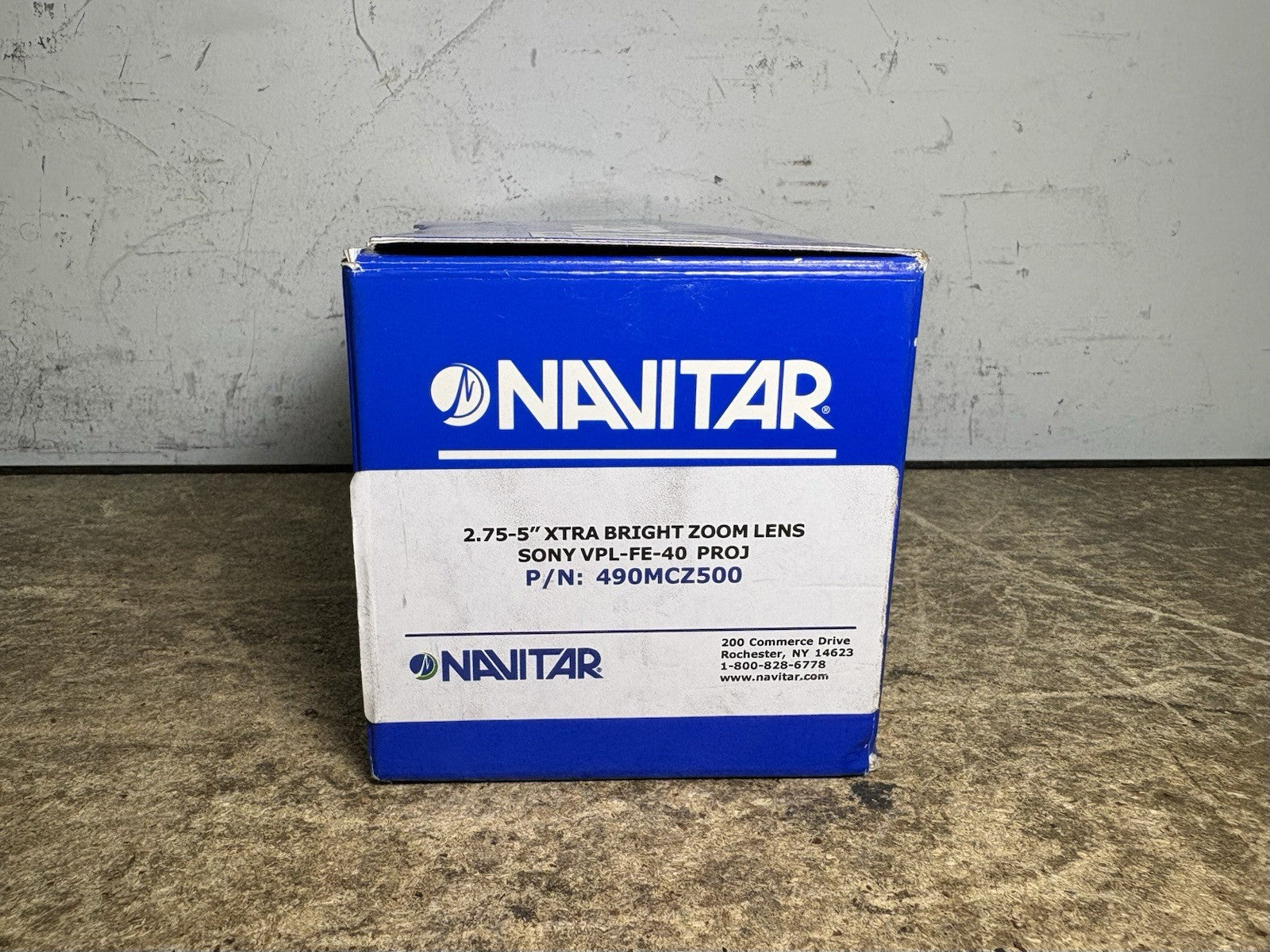 Navitar Lens used for Sony Projectors VPL-FE40,VPL-FX40,VPL-FX41,VPL-FX45