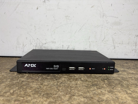 AMX SVSI NMX-DEC-N2251 VIDEO OVER IP DECODERS