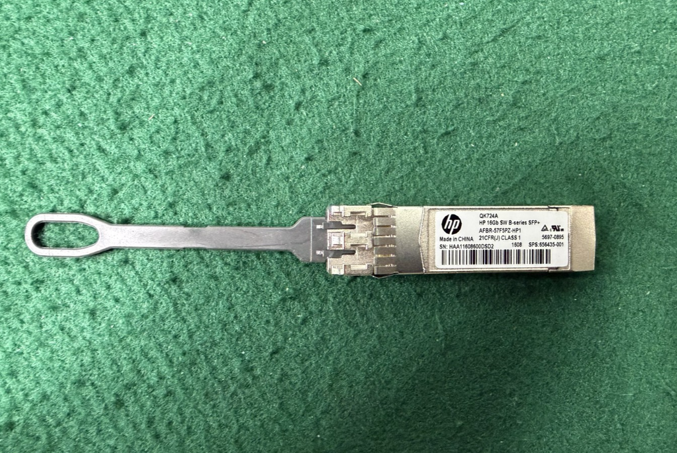 (Lot of 40) HP QK724A 656435-001 16GB SW B-series SFP+ Transceiver