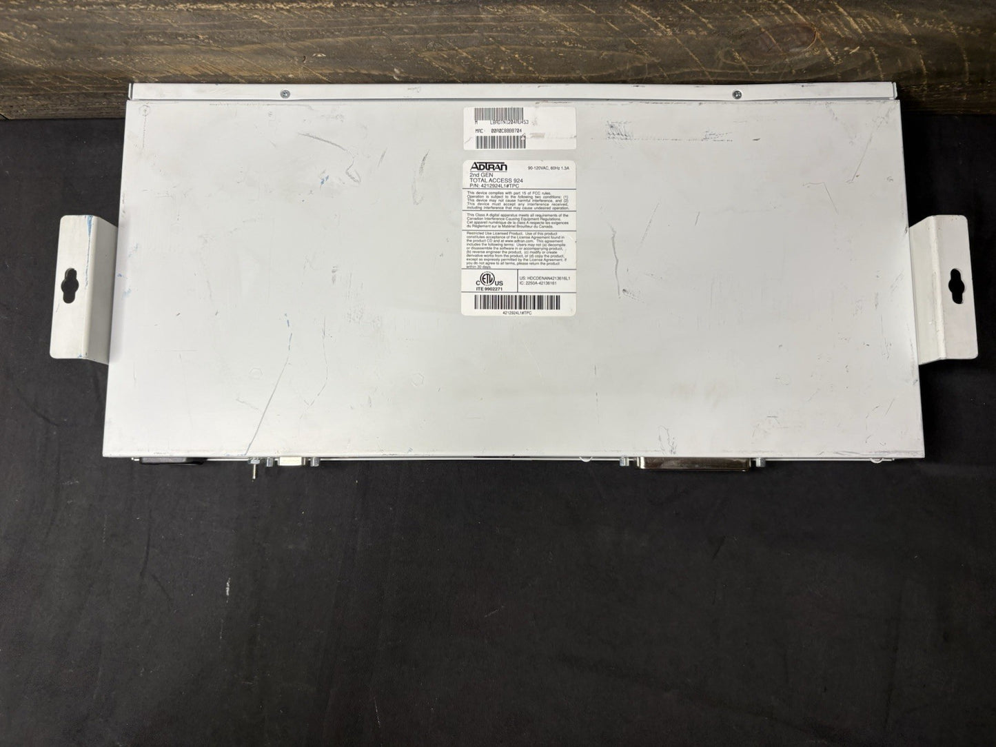 Adtran Total Access 924 MCI 2nd GEN VOIP SIP Gateway P/N: 4212924L1#TPC | Tested