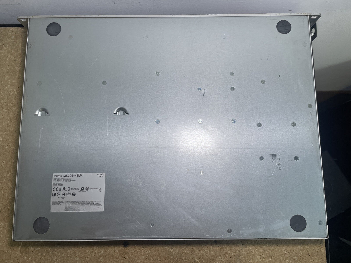 Cisco Meraki MS225-48LP 48 Port Gigabit Ethernet Switch UNCLAIMED