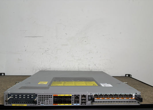 Cisco ASR1001-X  Aggregation Services Router 2x DC PSU & SPA-8X1GE-V2 ADV ent