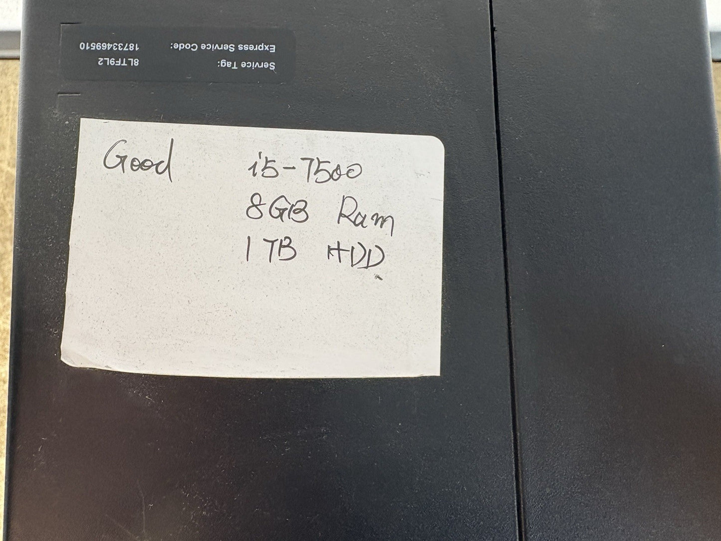 Dell OptiPlex 3050 SFF Intel Core i5-7500 3.4GHz 8GB RAM 1TB HDD