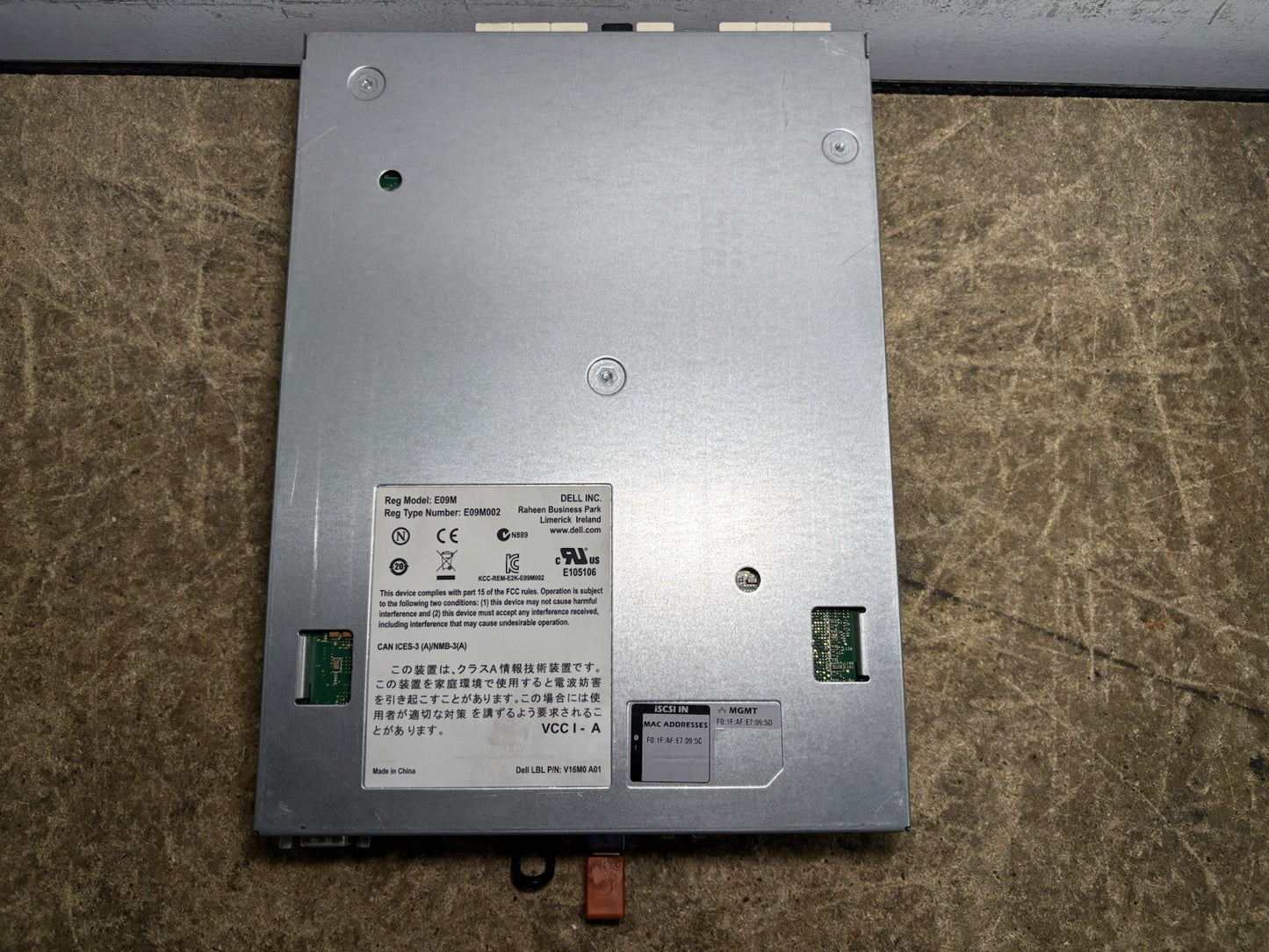 Dell EqualLogic Control Module Type 14 E09M E09M002 V16M0 A01