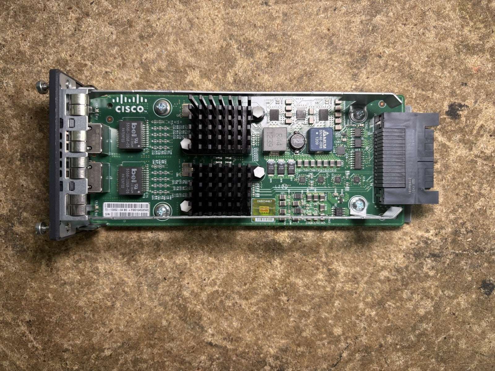 Genuine Cisco C3KX-NM-10GT Two 10GB-T ports network module