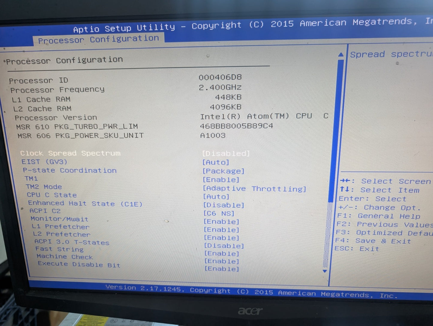 SUPERMICRO 5018A-FTN4  8gb ram no hdd intel atom 2.4ghz