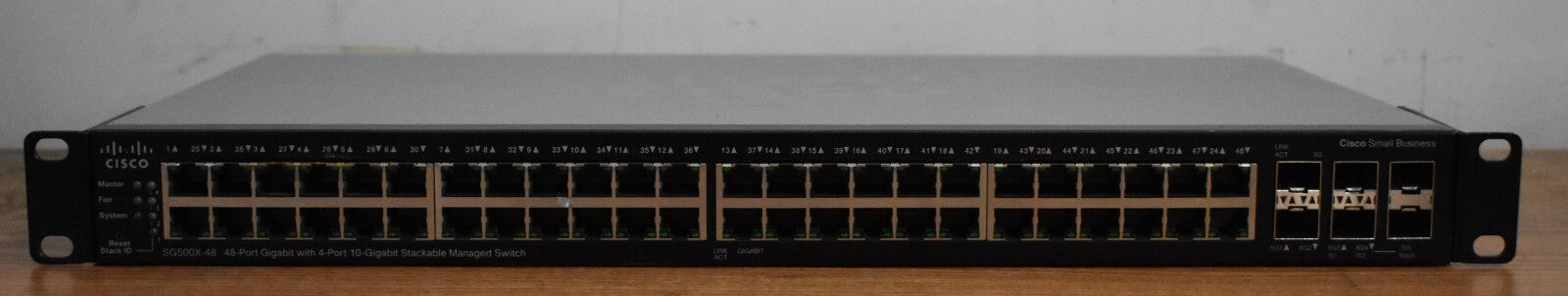 Cisco SG500X-48P 48-Port Gigabyte Ethernet Switch-Fully Tested-*30 day warranty*