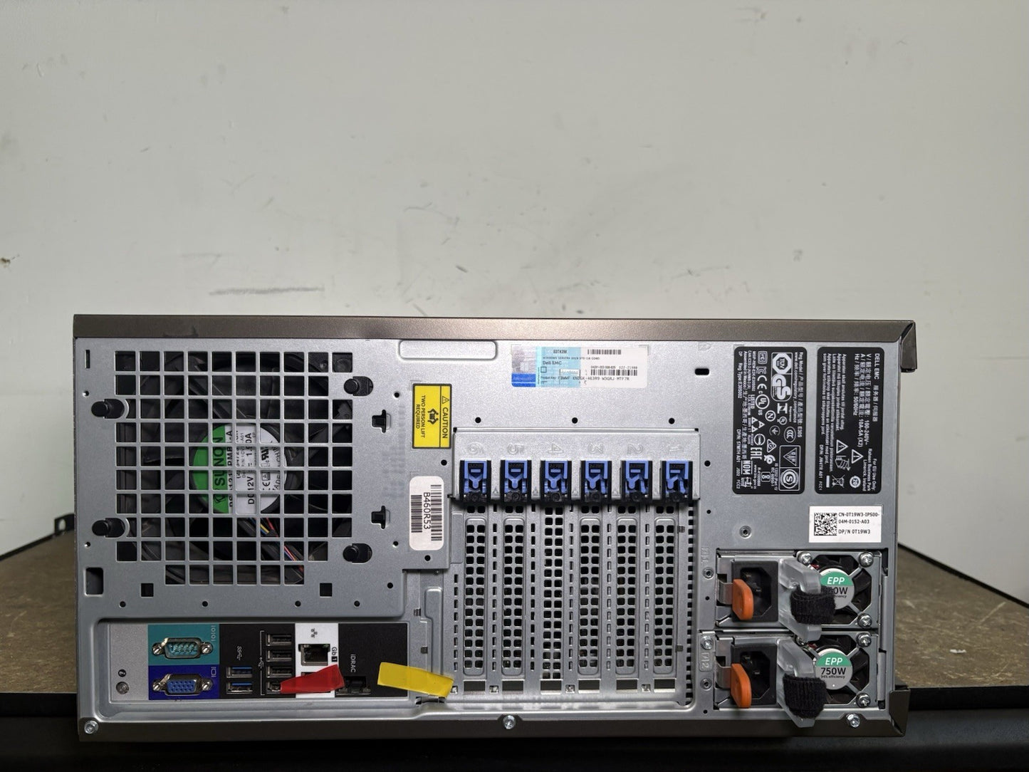 Dell PowerEdge T440| Intel Xeon 4214 64GB Ram No HDD Dual Pwr Supply Server