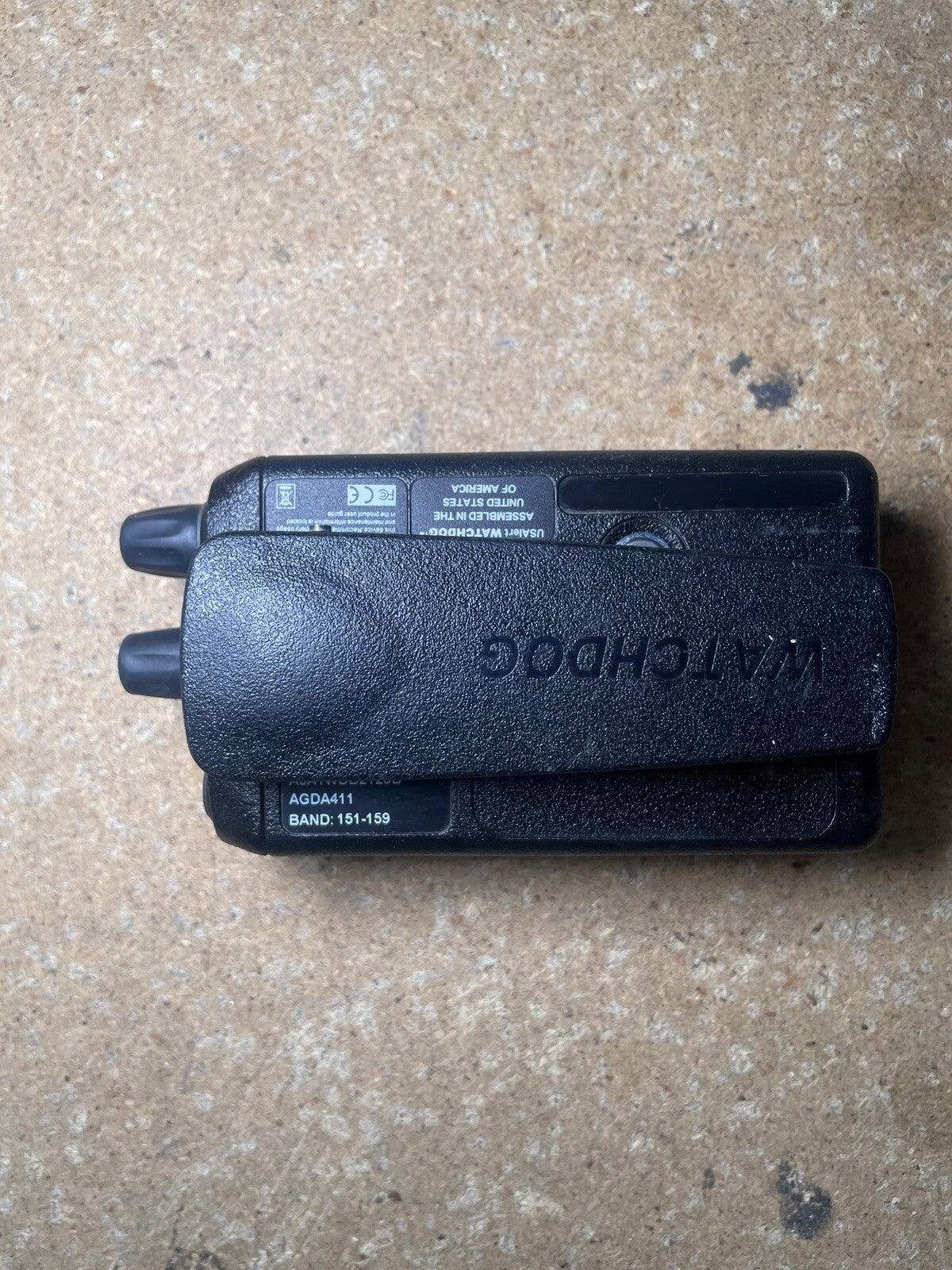 US Alert Watchdog Voice Pager VHF