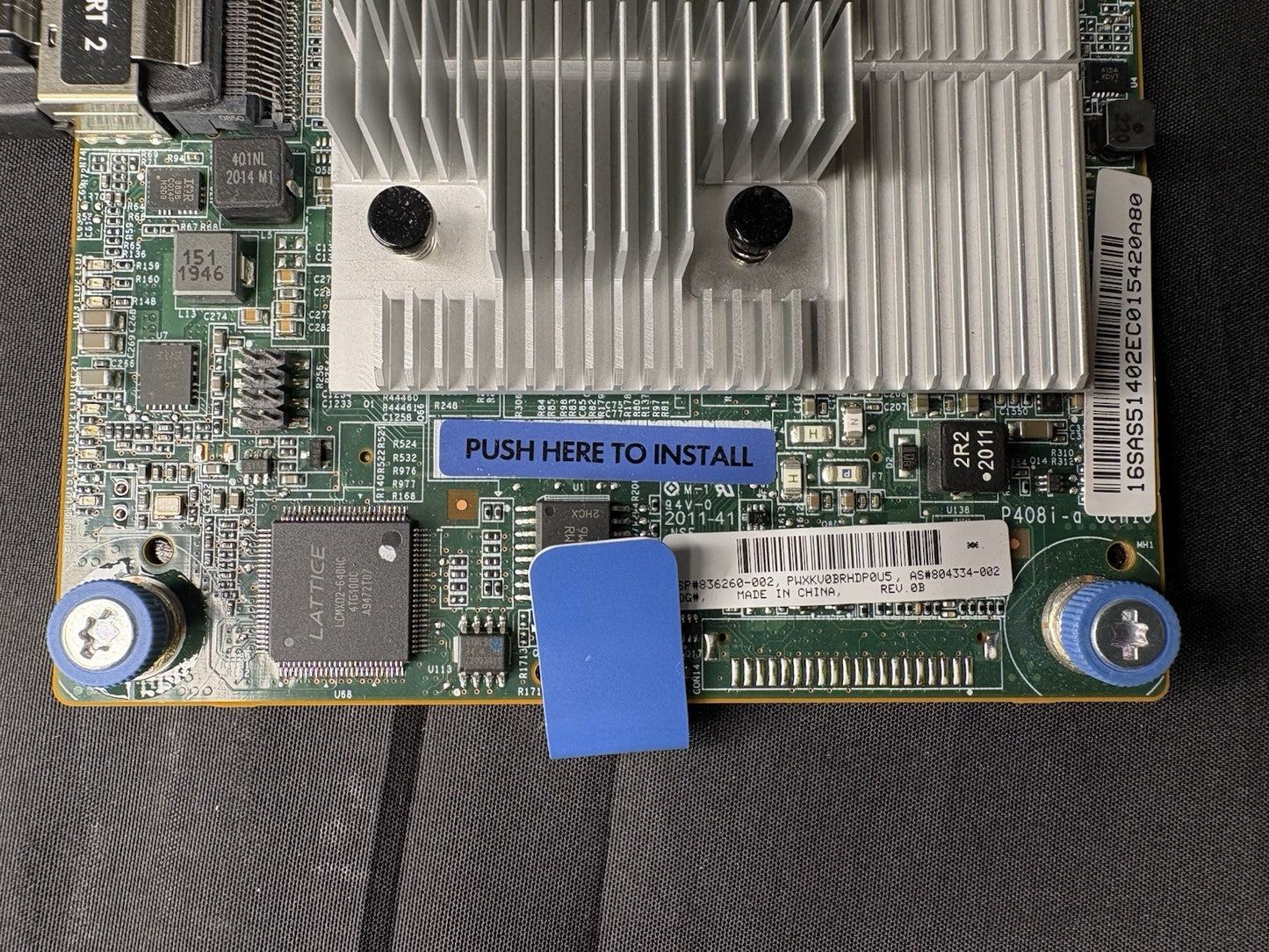 HPE Smart Array P408i-a 12Gb SAS Raid Controller HSTNS-B107