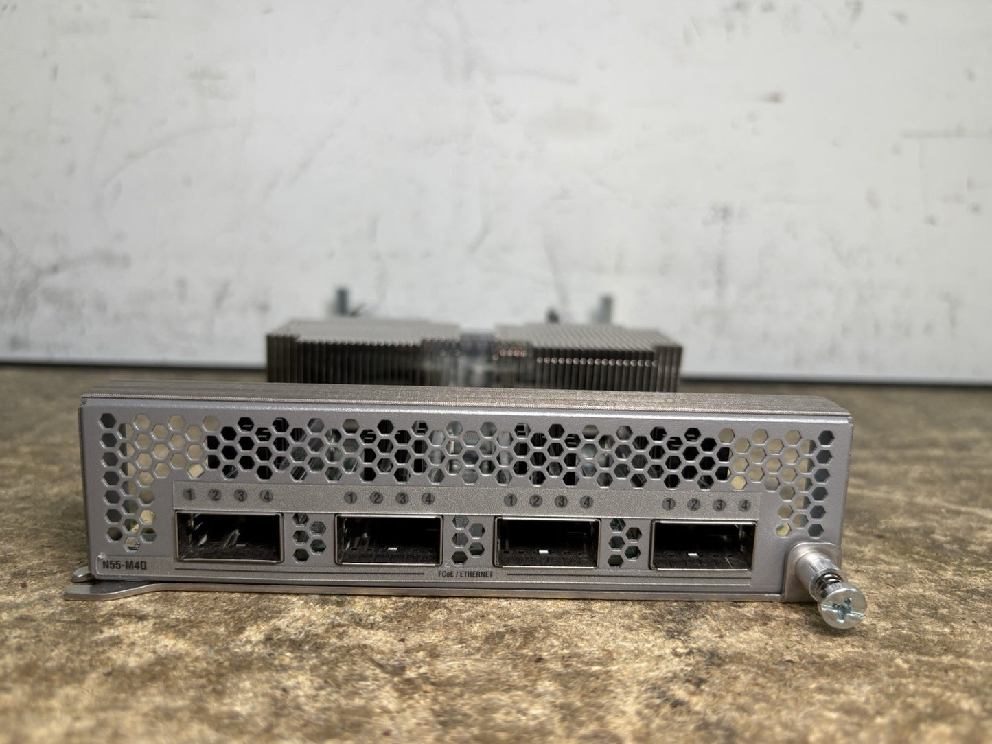 Cisco Nexus 5500 N55-M4Q 4 Port 40GbE QSFP+ Exp Module N5K-C5548UP C5596UP-FA