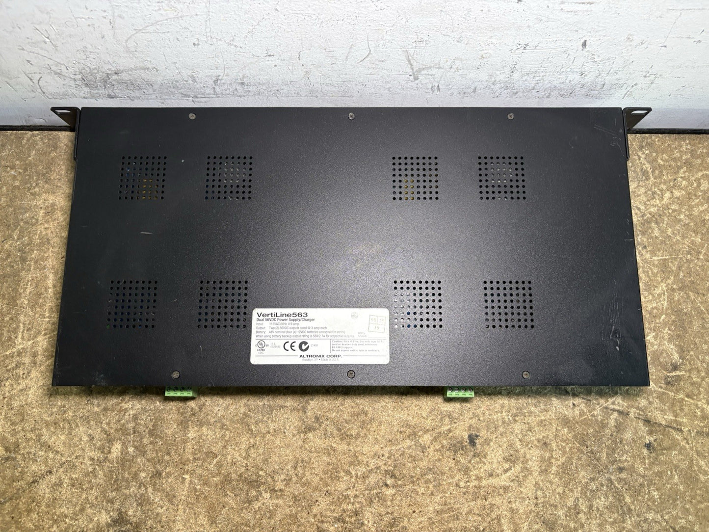 Altronix Vertiline563 Dual 56VDC Power Supply Charger