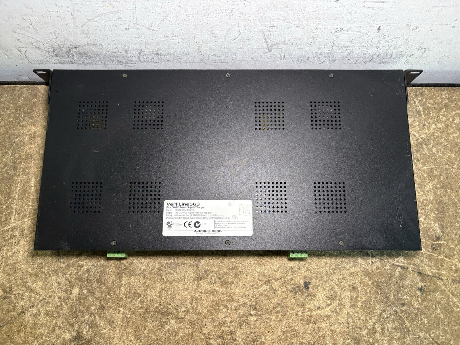 Altronix Vertiline563 Dual 56VDC Power Supply Charger