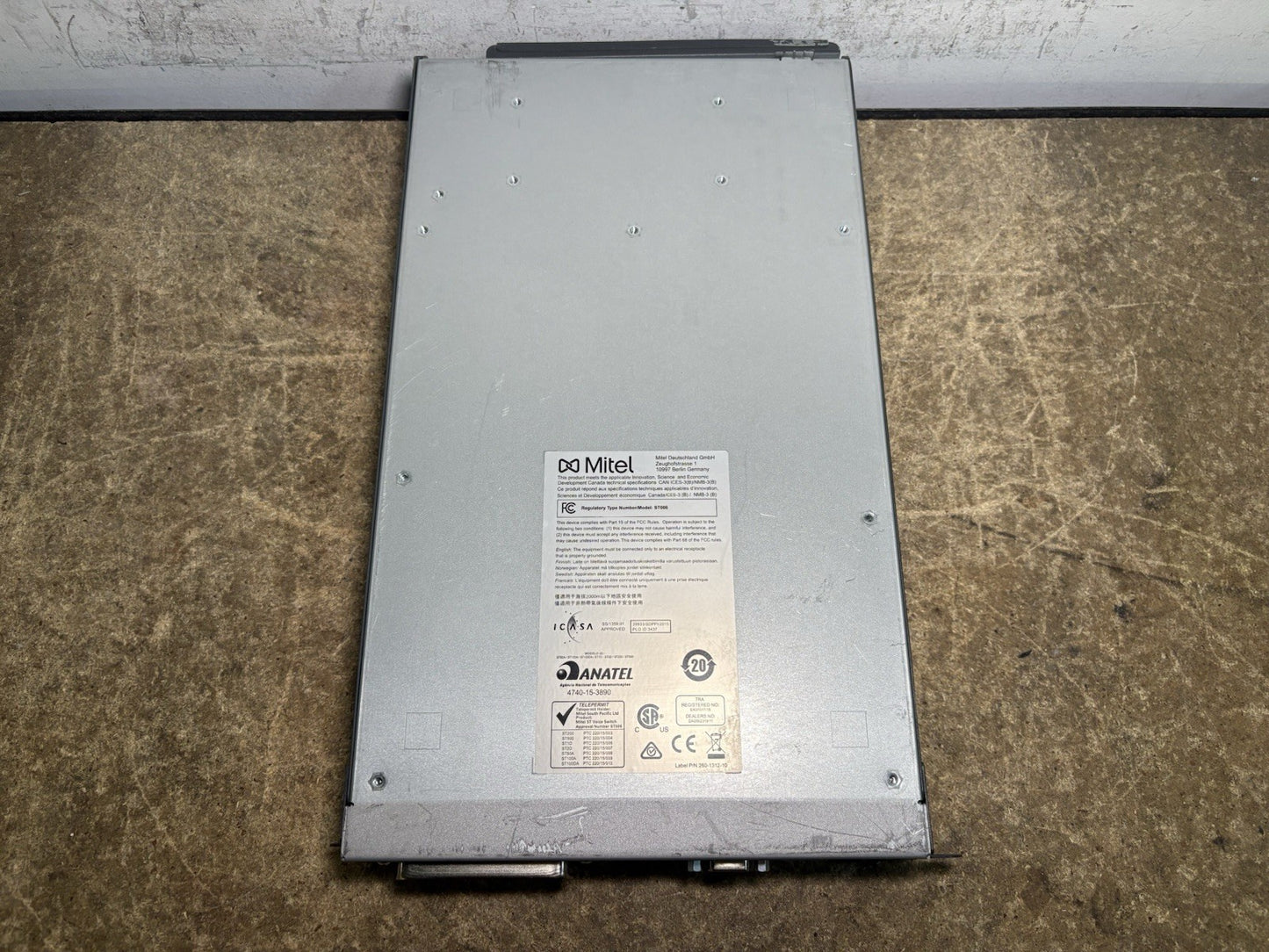 Mitel Voice Switch ST100A ST006 PN 600-3100-01 VoIP Gateway Switch