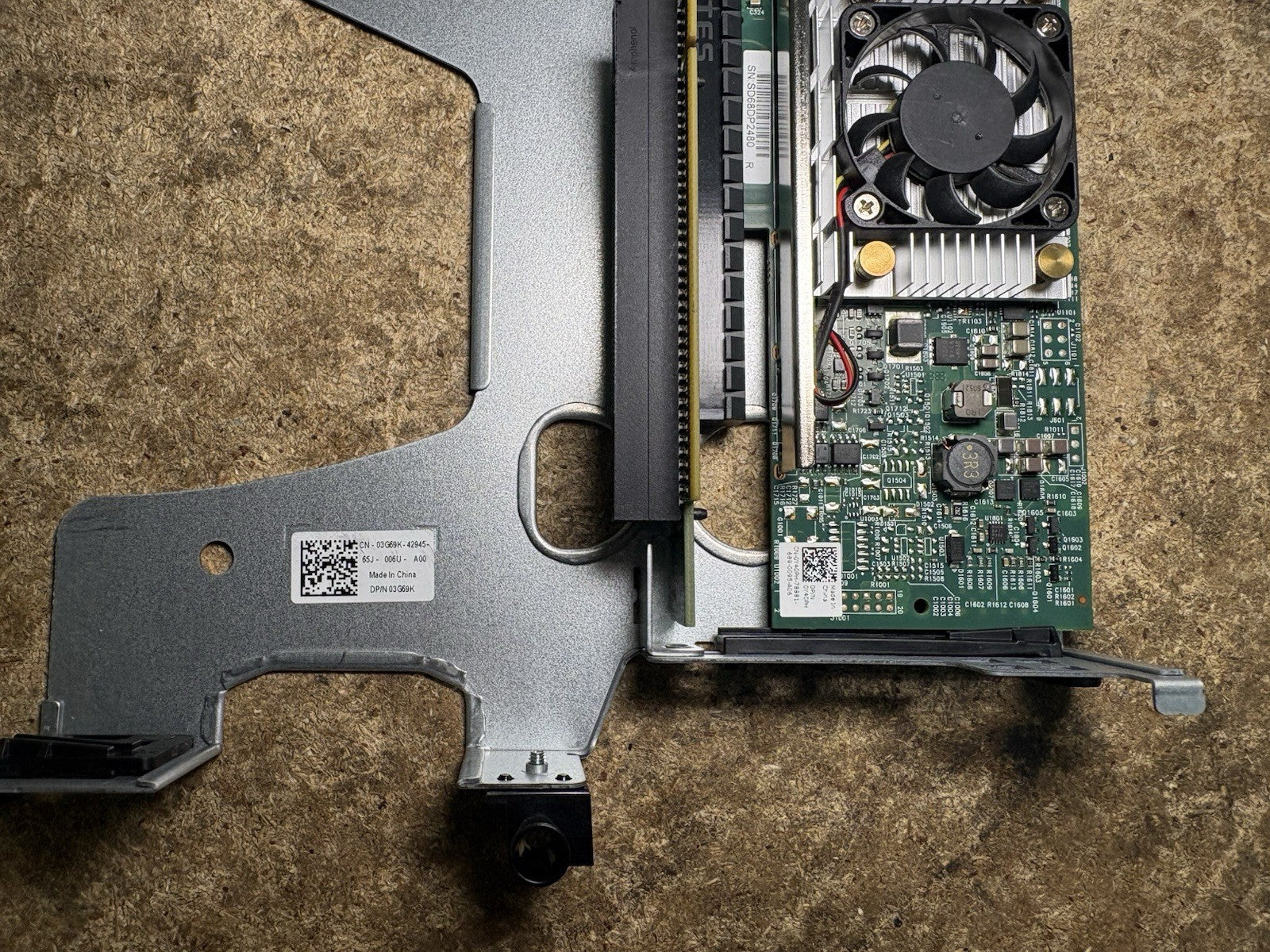 Dell 0W1GCR & 03G69K 57810S 2-Port 10GBASE-T High Profile Network Adapter Card