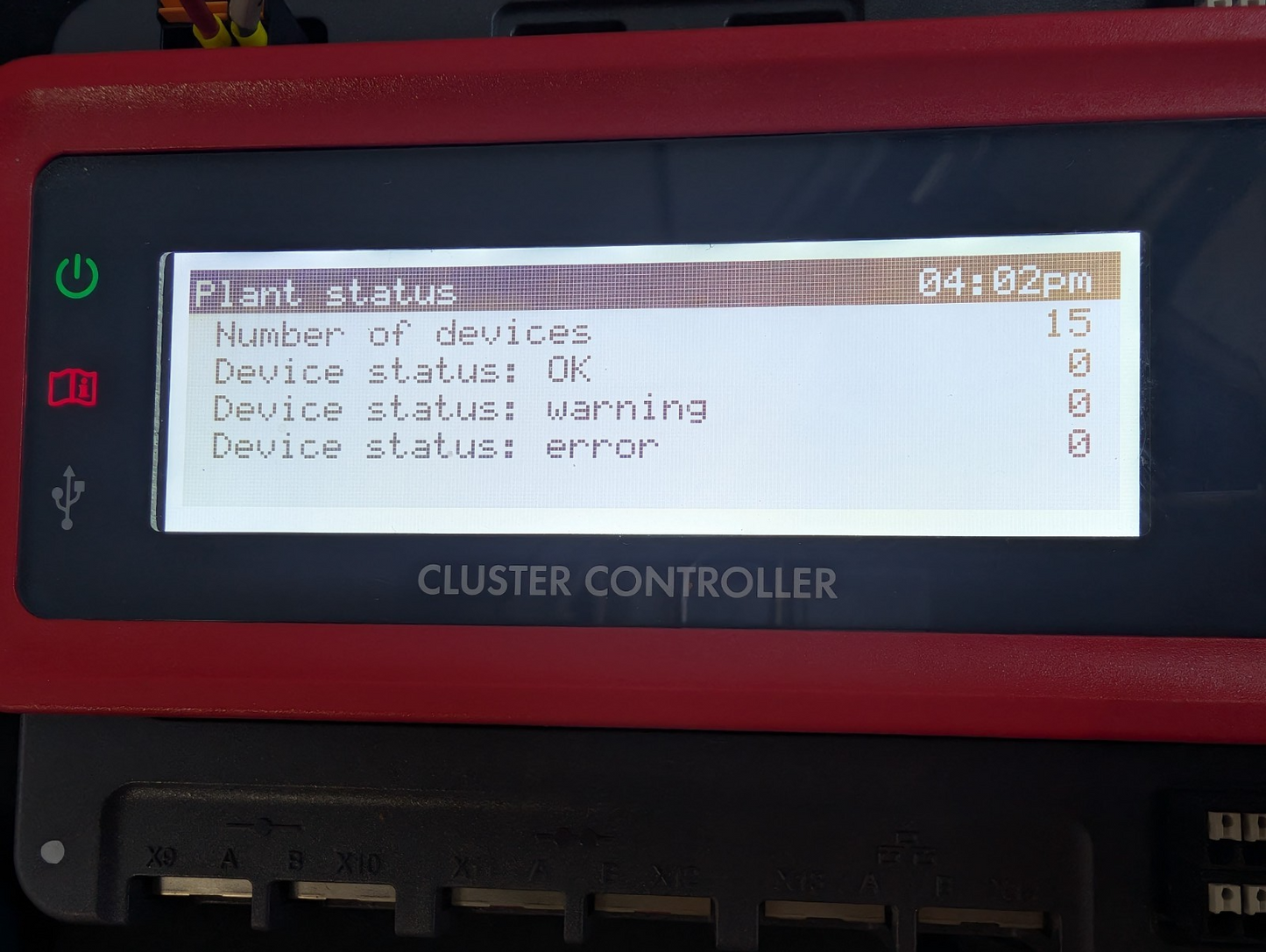 SMA Indoor Cluster Controller/Monitor 18VDC - 30VDC CLCON-10