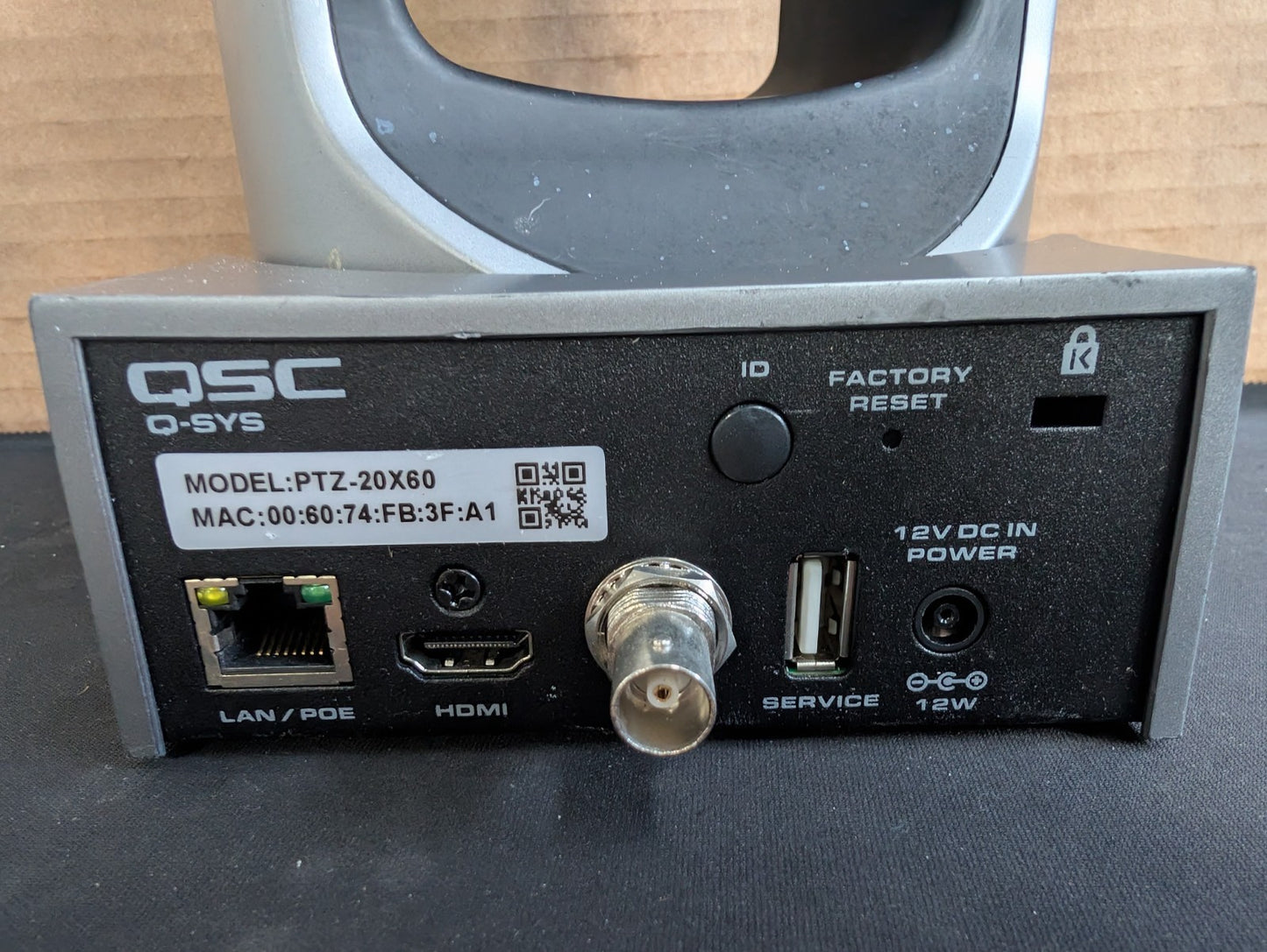 QSC Q-SYS PTZ-20x60 CONFERENCE CAMERA