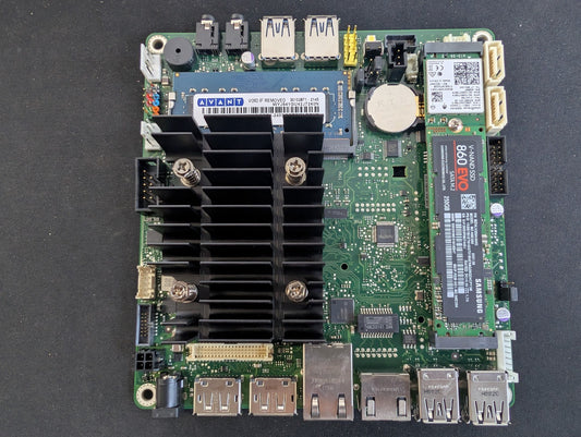 D3544-S34-3 Kontron Mini-ITX Industrial Motherboard 250GB M.2 8GB RAM J5005 CPU