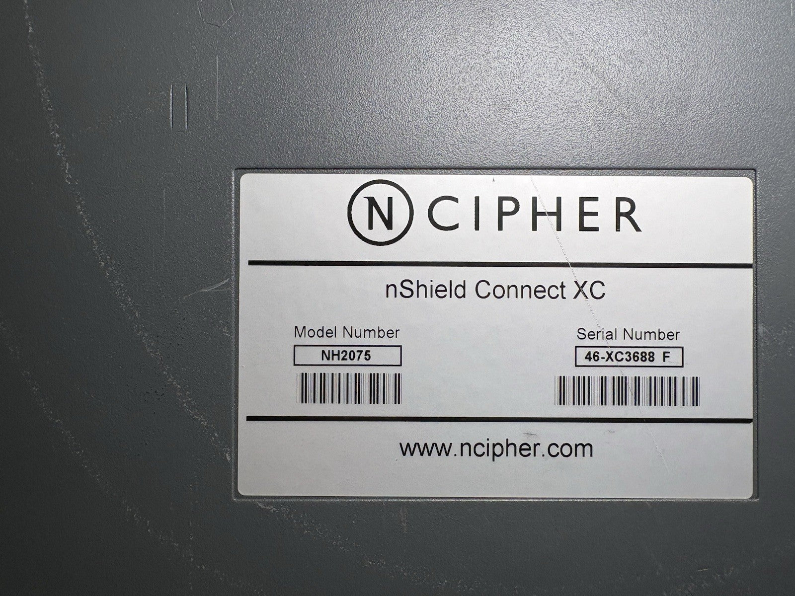 Cipher NH2075 nShield Connect security appliance