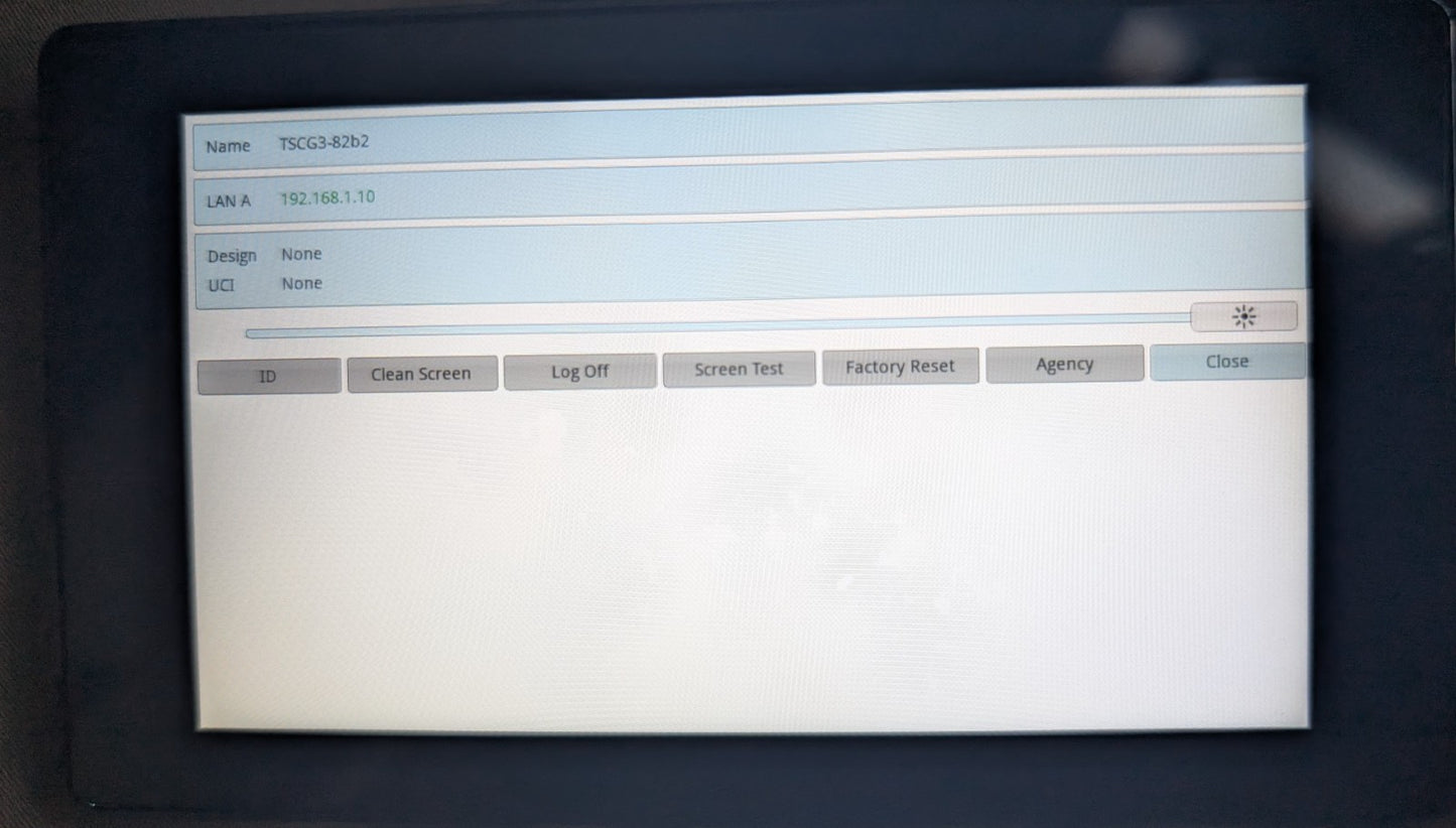 QSC - 5" Touch Screen Panel  TSC-50-G3