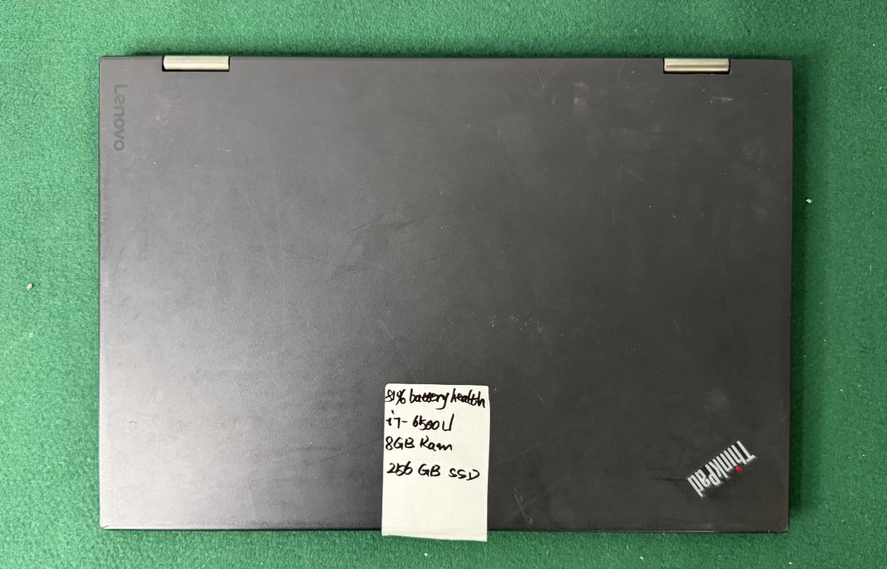 Lenovo ThinkPad X1 Yoga Gen 1 Touch i7-6500U  8GB RAM 256GB SSD 80%-89%  battery