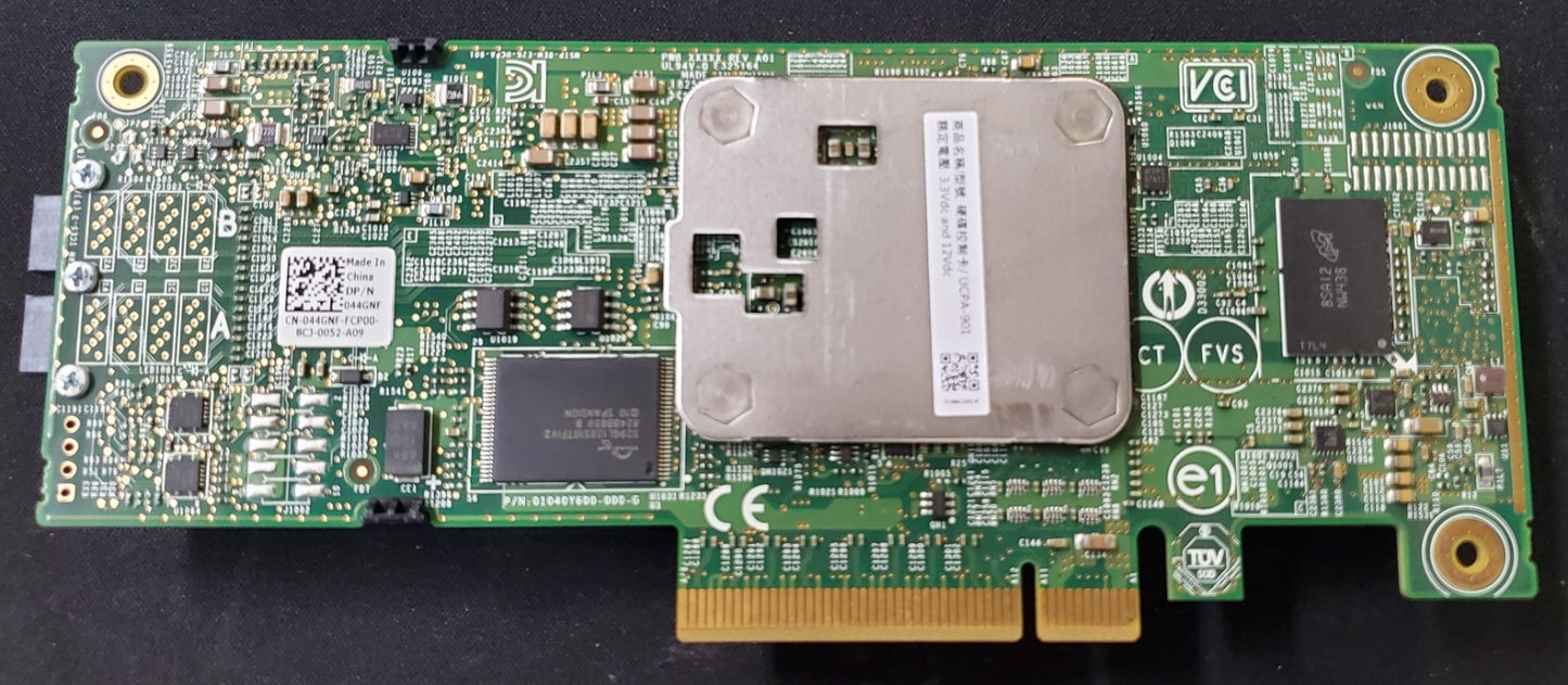 DELL PERC H730 12GB/S SAS PCI-E 3.0 X8 1GB NV FOR PE R830 T430 T630 44GNF 044GNF