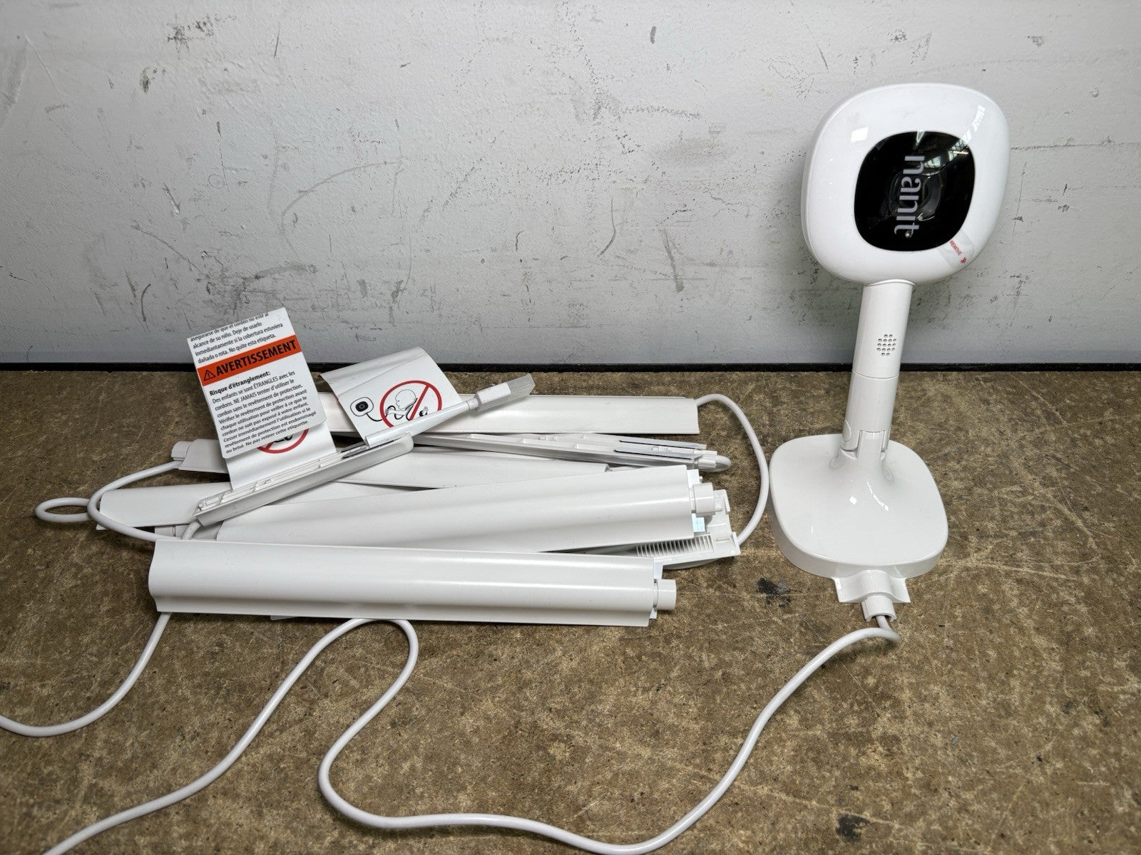 Nanit N301 Pro HD Video Smart Baby Nursery Camera w Wall Mount