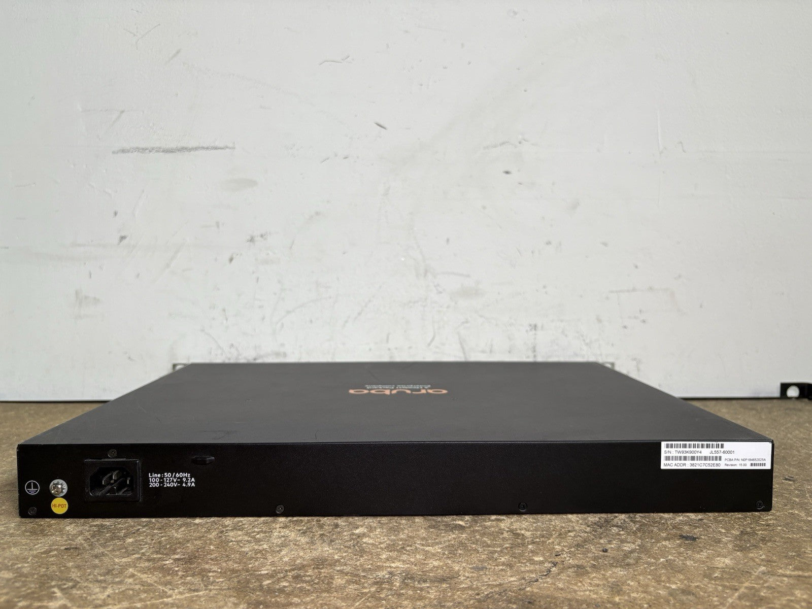 HPE Aruba JL557A-60001 2930F / 48G PoE+ 4SFP 740W Switch *READ