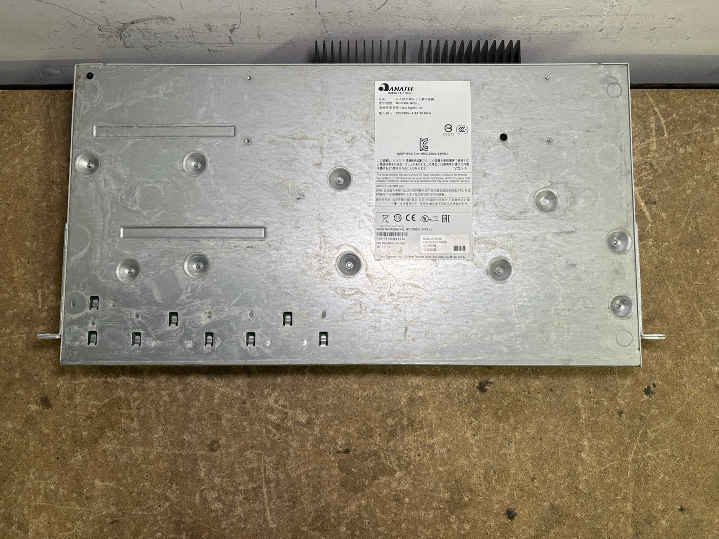 Cisco Catalyst 2960-L Series WS-C2960L-24PS-LL V01 24 Port Ethernet Switch