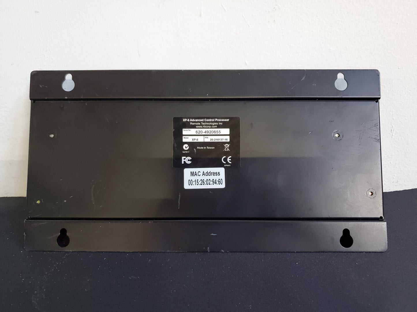 *READ* RTI - XP-6 Advanced Control Processor P/N 20-210137-16