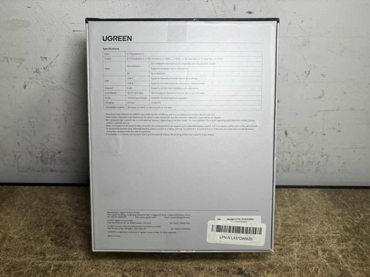 UGREEN Thunderbolt 4 Dock Revodok Max 213 13-in-1 40Gbps Hub