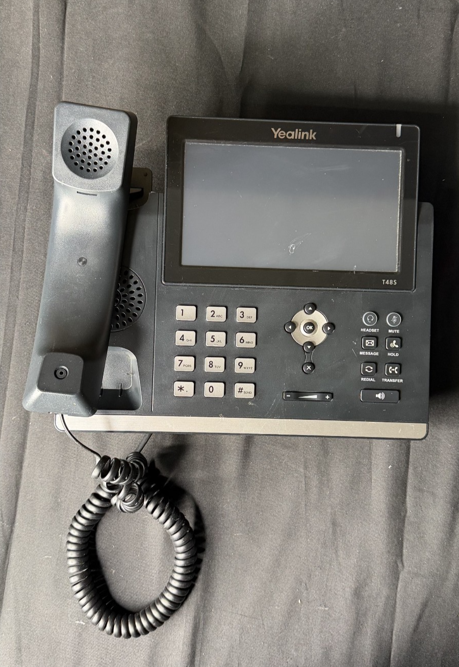 *Lot of 7* Yealink T48S Touch Screen phones