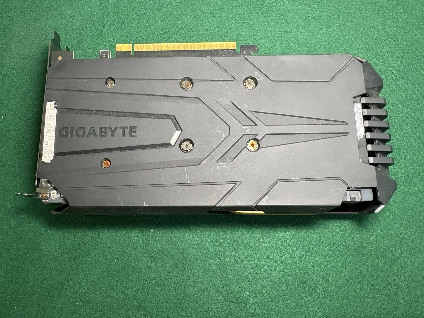 GIGABYTE GeForce GTX 1050 TI Windforce OC 4GB GDDR5 Graphics Card