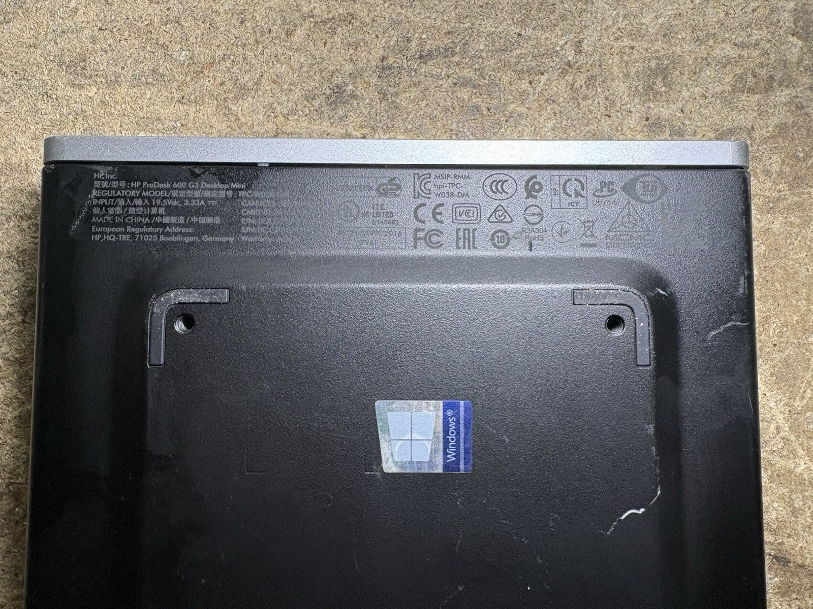 HP ProDesk 600 G3 Mini i7-7700T/16GB RAM/512GB SSD