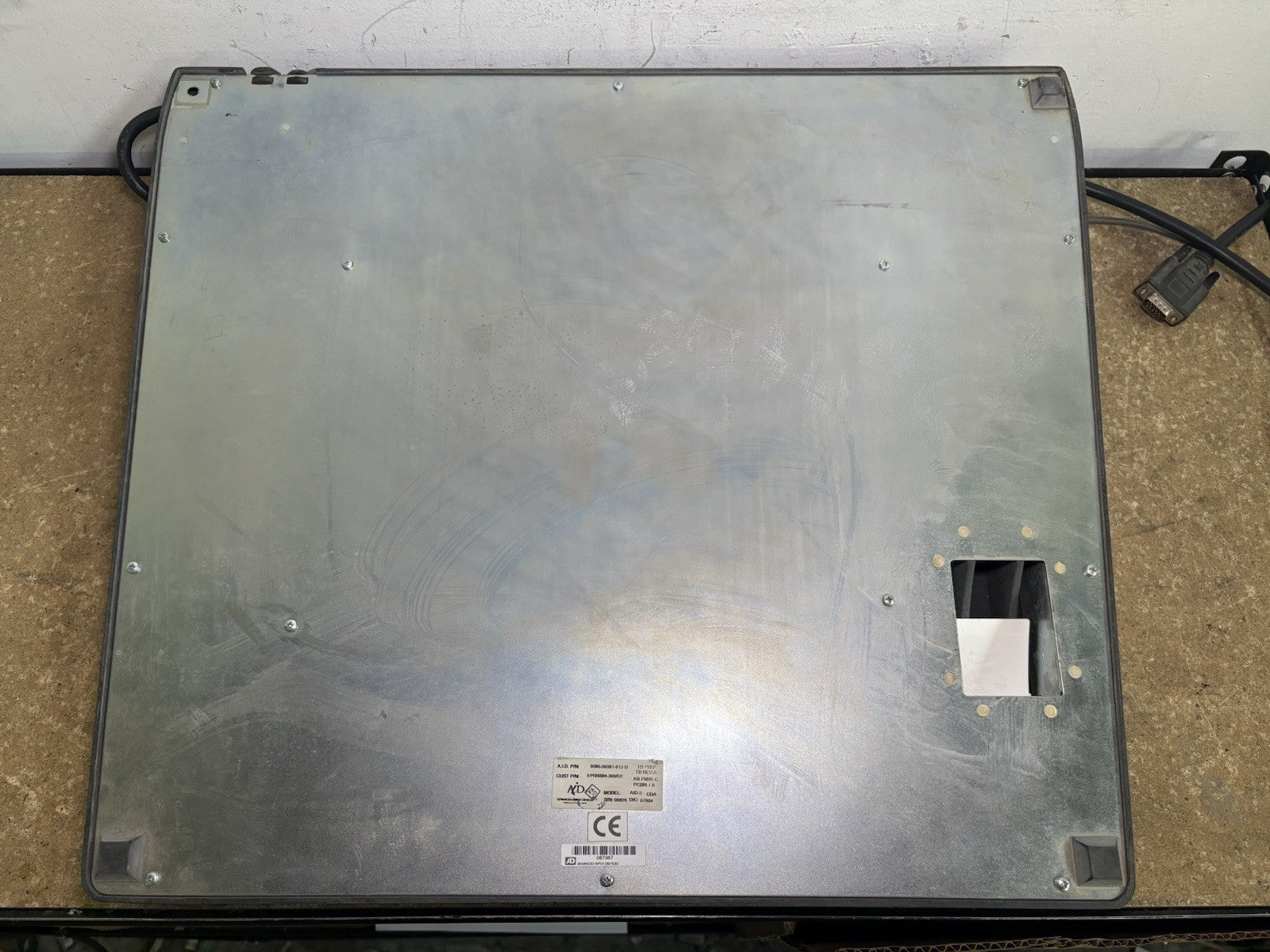 Honeywell Esterline AID-3 Industrial Keyboard / 9395-00381-013-D