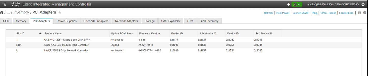 Cisco APIC-SERVER-L2 2x Xeon E5-2620 128GB RAM 2x 1.2TB SSD