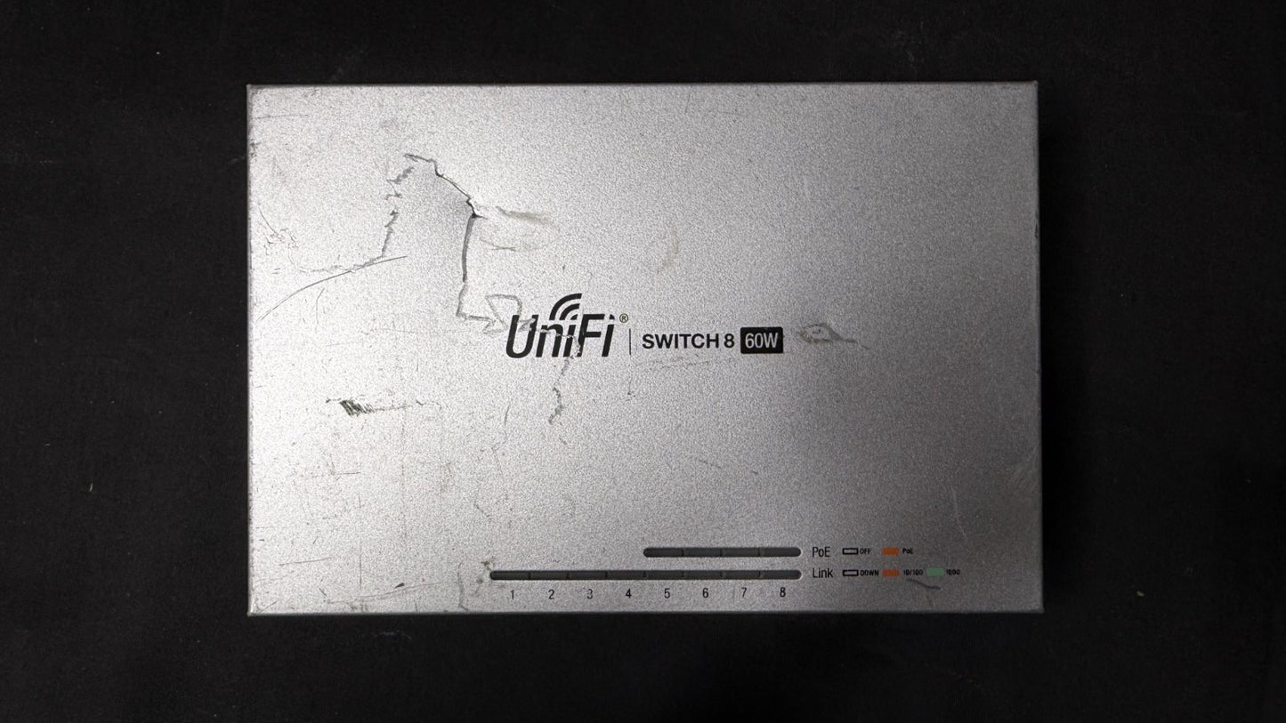UBIQUITI, UniFi Switch 8 60W POE US-8-60W